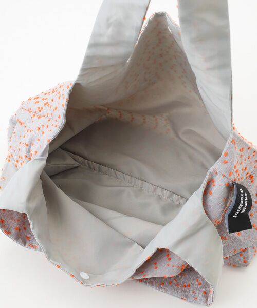 maison de F / メゾンドエフ エコバッグ | DOUBLE bag / orange dots / M | 詳細2