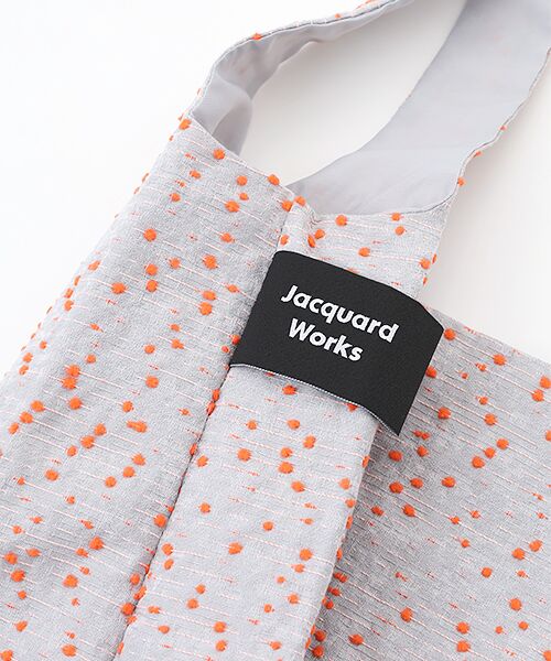 maison de F / メゾンドエフ エコバッグ | DOUBLE bag / orange dots / S | 詳細3