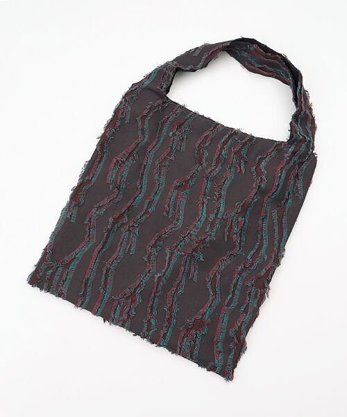 maison de F / メゾンドエフ エコバッグ | DOUBLE bag / funky fringe / L | 詳細1