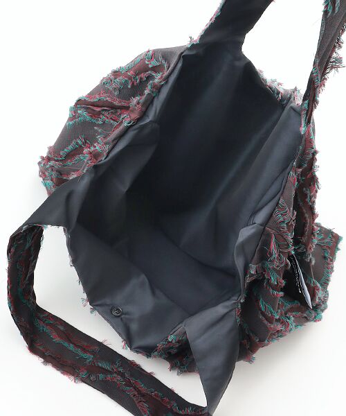 maison de F / メゾンドエフ エコバッグ | DOUBLE bag / funky fringe / L | 詳細2