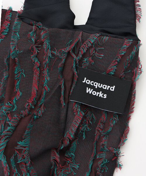 maison de F / メゾンドエフ エコバッグ | DOUBLE bag / funky fringe / L | 詳細3