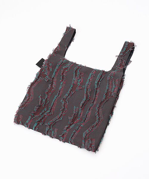 maison de F / メゾンドエフ エコバッグ | DOUBLE bag / funky fringe / S | 詳細1