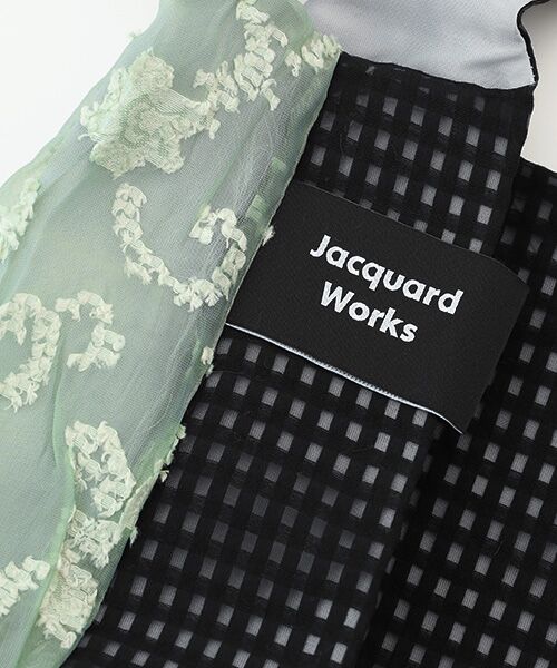 maison de F / メゾンドエフ エコバッグ | TWINS bag / ice green paisley × black check / M | 詳細3