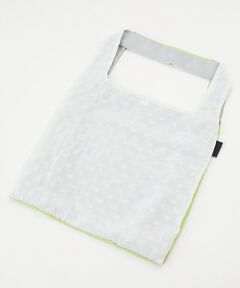 maison de F / メゾンドエフ エコバッグ | TWINS bag / aurora dots × lime glitter / M