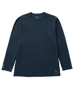 maison de F / メゾンドエフ Tシャツ | 練り込み和紙長袖Ｔシャツ