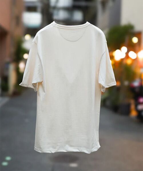 maison de F / メゾンドエフ Tシャツ | GOTS ORGANIC TEE SEW by EIJI ゴッツ認証 キナリクルーネックTシャツ | 詳細1