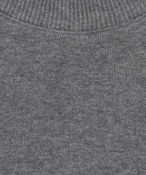 maison de F / メゾンドエフ ニット・セーター | GIAGUARO　ハーフモックネックリラックスフィットニットソー | 詳細1