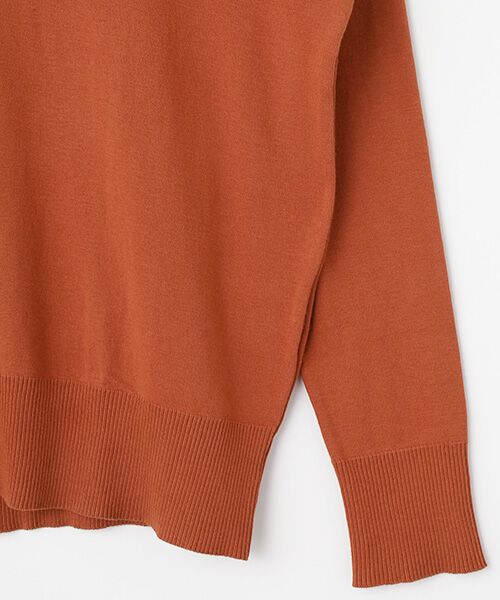 maison de F / メゾンドエフ ニット・セーター | GIAGUARO　ハーフモックネックリラックスフィットニットソー | 詳細5