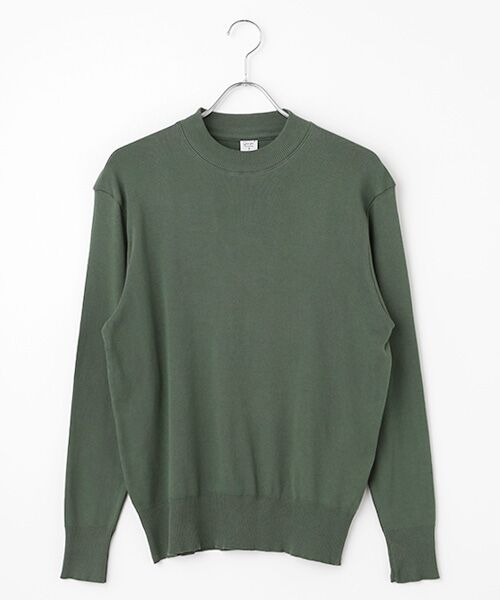 maison de F/メゾンドエフ GIAGUARO ハーフモックネックリラックスフィットニットソー Boscaglia ３