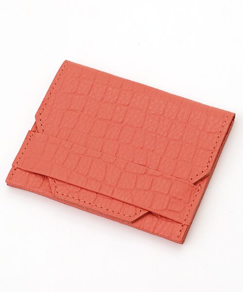 maison de F/メゾンドエフ small wallet ライトオレンジ フリー maison de F/メゾンドエフ small wallet ライトオレンジ フリー