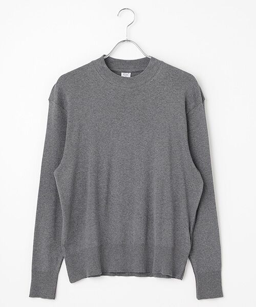 maison de F / メゾンドエフ ニット・セーター | GIAGUARO　ハーフモックネックリラックスフィットニットソー（Carbone）