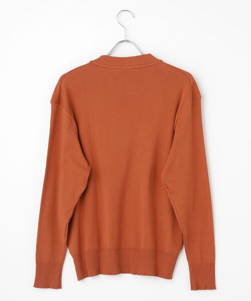 maison de F / メゾンドエフ ニット・セーター | GIAGUARO　ハーフモックネックリラックスフィットニットソー | 詳細3