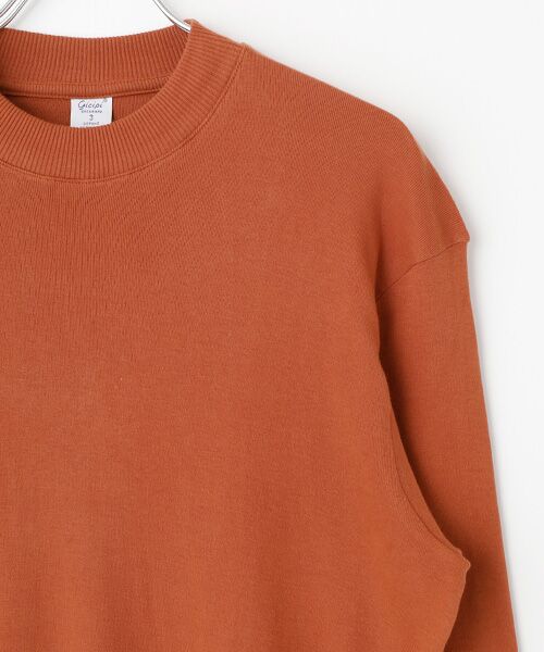 maison de F / メゾンドエフ ニット・セーター | GIAGUARO　ハーフモックネックリラックスフィットニットソー | 詳細4