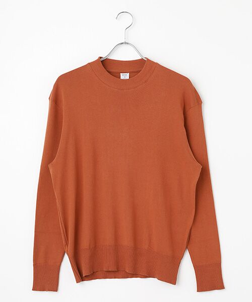 maison de F / メゾンドエフ ニット・セーター | GIAGUARO　ハーフモックネックリラックスフィットニットソー（Mattone）