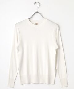 maison de F / メゾンドエフ ニット・セーター | FRAGORA　クルーネックジャストフィットニットソー