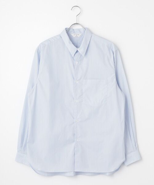 maison de F/メゾンドエフ Regular collar shirt(SH00221) BLUE STRIPE 48 maison de F/メゾンドエフ Regular collar shirt(SH00221) BLUE STRIPE 48
