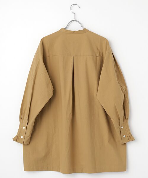 maison de F / メゾンドエフ シャツ・ブラウス | PLEATS LONG SHIRT | 詳細1