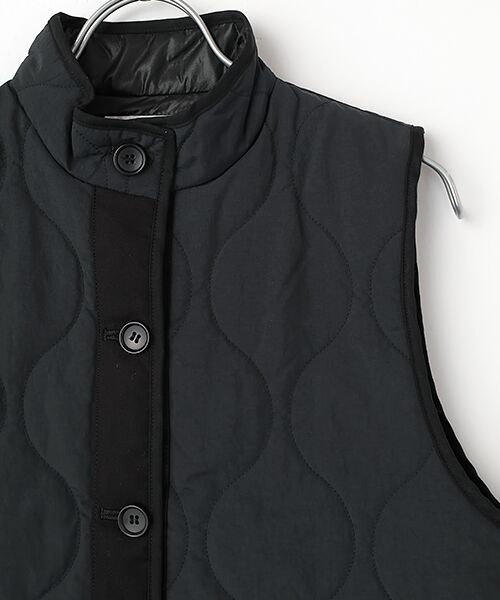 maison de F / メゾンドエフ ベスト | QUILT VEST | 詳細2