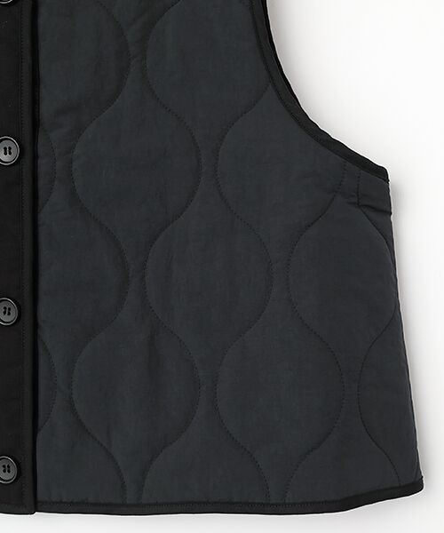 maison de F / メゾンドエフ ベスト | QUILT VEST | 詳細3