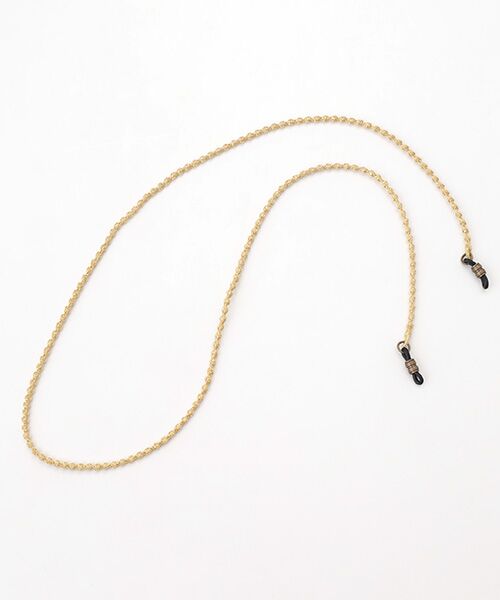 maison de F/メゾンドエフ マイクロスフィアグラスコード ゴールド フリー