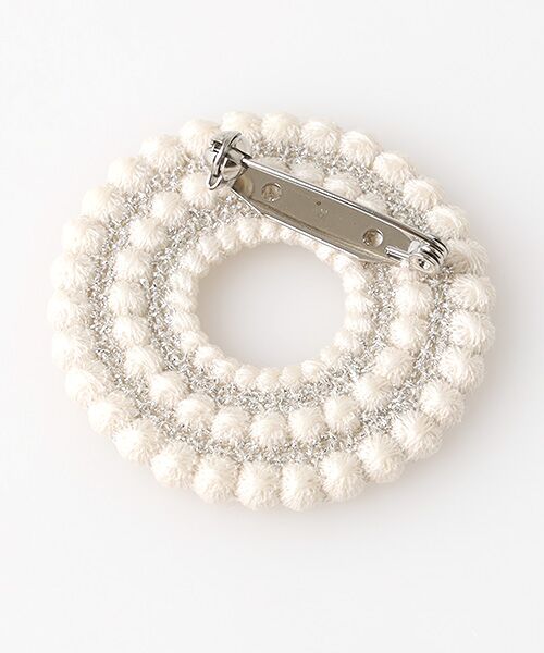 maison de F / メゾンドエフ ブローチ・コサージュ | ディスクブローチ | 詳細1