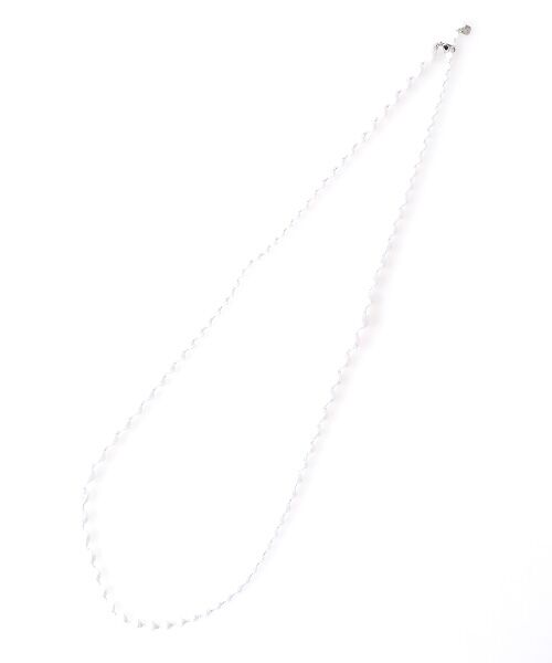 maison de F / メゾンドエフ ネックレス・ペンダント・チョーカー | スフィア・プラス80(誕生石)(ダイヤモンドホワイト (4月))