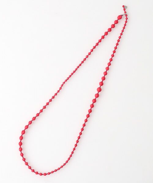 maison de F / メゾンドエフ ネックレス・ペンダント・チョーカー | スフィア・プラス80(誕生石)(ルビーレッド (7月))