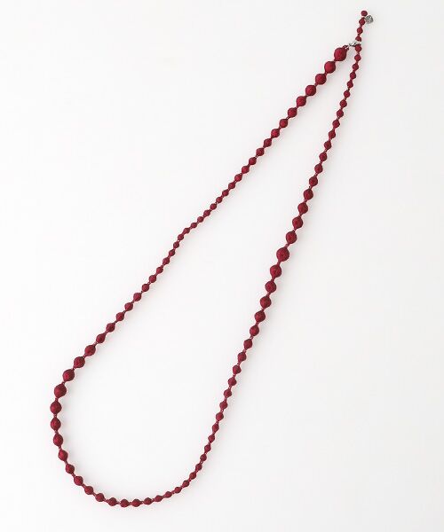 maison de F / メゾンドエフ ネックレス・ペンダント・チョーカー | スフィア・プラス80(誕生石)(ガーネットクリムゾン (1月))