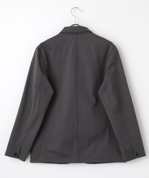 maison de F / メゾンドエフ テーラードジャケット | SOLID DOUBLEーKNIT JACKET | 詳細1