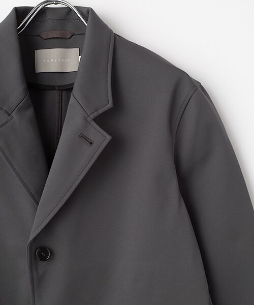 maison de F / メゾンドエフ テーラードジャケット | SOLID DOUBLEーKNIT JACKET | 詳細2