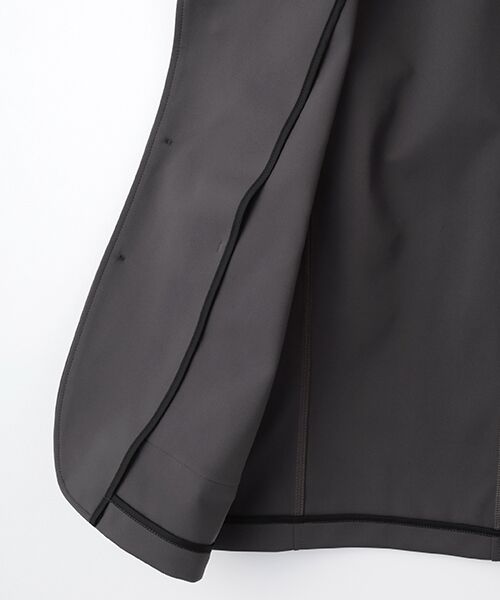 maison de F / メゾンドエフ テーラードジャケット | SOLID DOUBLEーKNIT JACKET | 詳細4