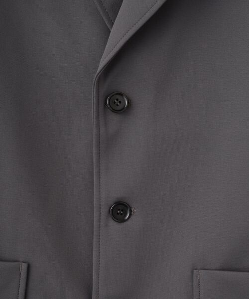 maison de F / メゾンドエフ テーラードジャケット | SOLID DOUBLEーKNIT JACKET | 詳細5