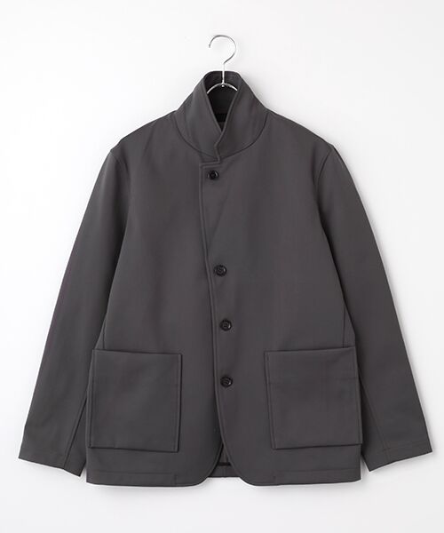 maison de F / メゾンドエフ テーラードジャケット | SOLID DOUBLEーKNIT JACKET | 詳細6