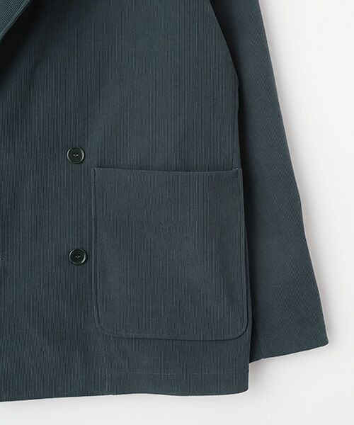 maison de F / メゾンドエフ テーラードジャケット | TRICOT CORDUROY JACKET | 詳細4