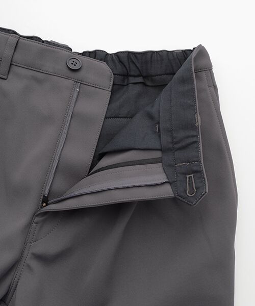 maison de F / メゾンドエフ スラックス・ドレスパンツ | SOLID DOUBLE－KNIT TAPERED PANTS | 詳細5