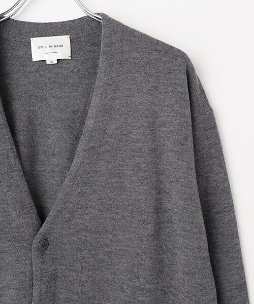 maison de F / メゾンドエフ カーディガン・ボレロ | Silk mixed 2B cardigan（KN02253） | 詳細2