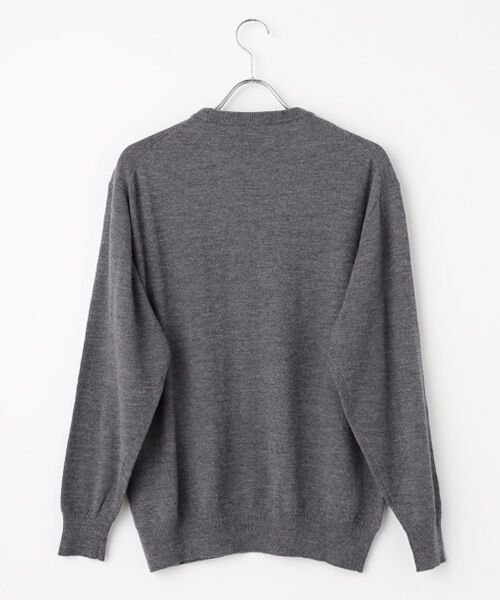 maison de F / メゾンドエフ カットソー | Silk mixed pullover（KN03253） | 詳細1