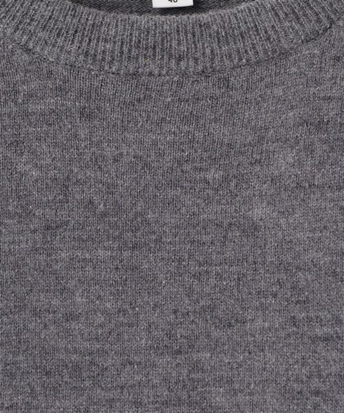 maison de F / メゾンドエフ カットソー | Silk mixed pullover（KN03253） | 詳細4