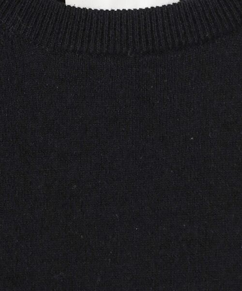 maison de F / メゾンドエフ カットソー | Silk mixed pullover（KN03253） | 詳細5