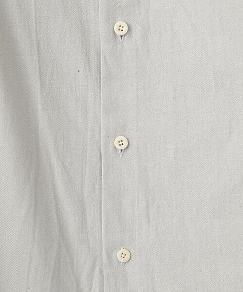 maison de F / メゾンドエフ シャツ・ブラウス | Silk nep twill shirt(SH02253) | 詳細1