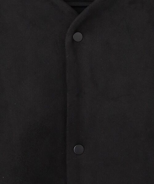 maison de F / メゾンドエフ カーディガン・ボレロ | KNIT SUEDE SNAP BUTTON　CARDIE | 詳細1