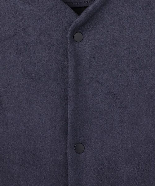 maison de F / メゾンドエフ カーディガン・ボレロ | KNIT SUEDE SNAP BUTTON　CARDIE | 詳細7