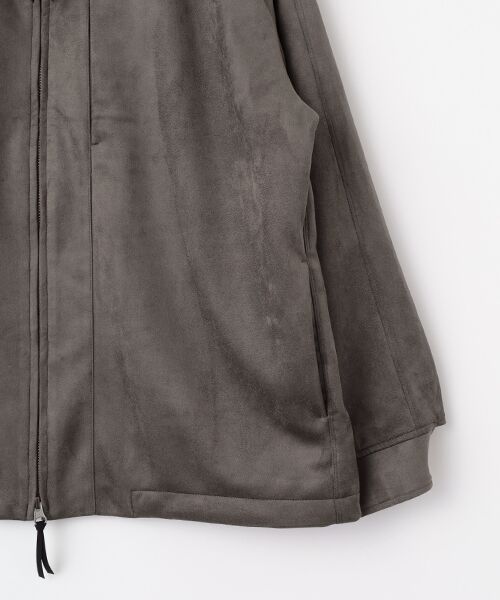 maison de F / メゾンドエフ ブルゾン | KNIT SUEDE ZIPーUP　BLOUSON | 詳細4
