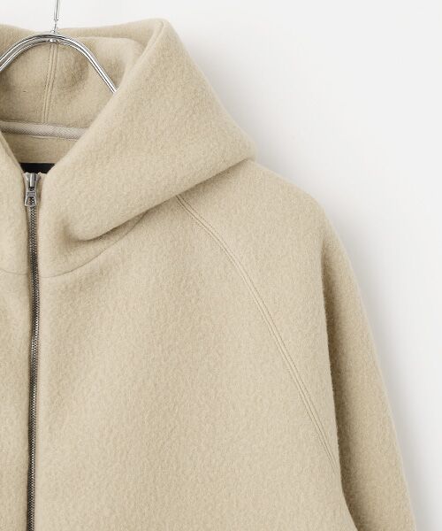 maison de F / メゾンドエフ パーカー | PRIME WOOL DOUBLE-KNIT PARKA | 詳細2