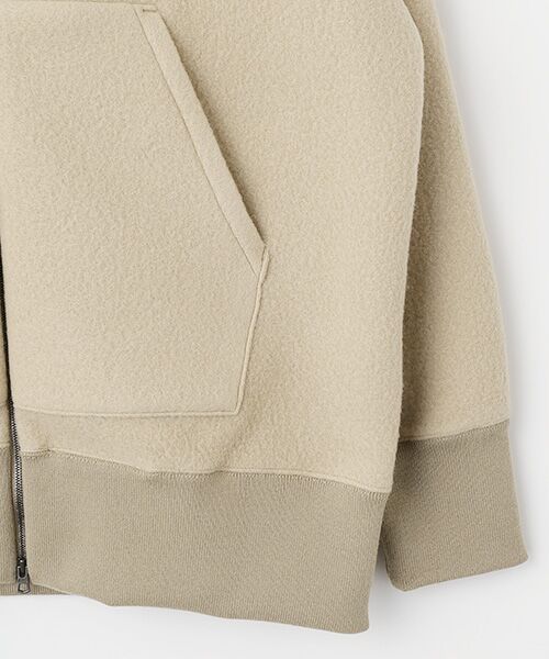 maison de F / メゾンドエフ パーカー | PRIME WOOL DOUBLE-KNIT PARKA | 詳細3