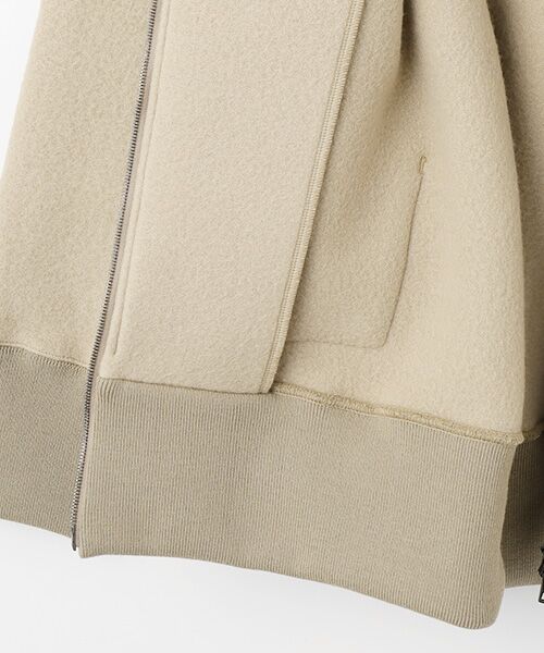 maison de F / メゾンドエフ パーカー | PRIME WOOL DOUBLE-KNIT PARKA | 詳細4