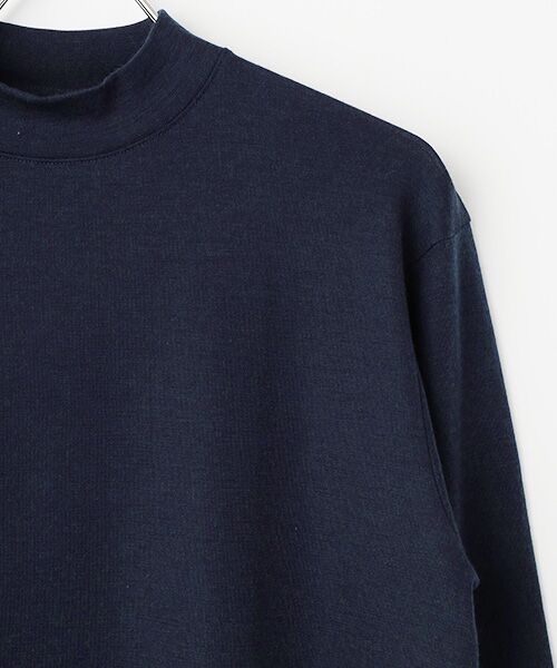 maison de F / メゾンドエフ ニット・セーター | PROCIONE　クルーネックベーシックフィットウール＆シルク混ニットソー | 詳細2