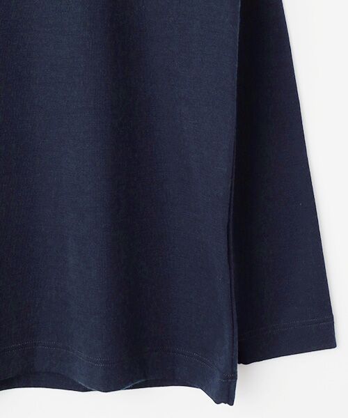 maison de F / メゾンドエフ ニット・セーター | PROCIONE　クルーネックベーシックフィットウール＆シルク混ニットソー | 詳細3