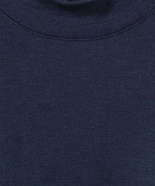 maison de F / メゾンドエフ ニット・セーター | PROCIONE　クルーネックベーシックフィットウール＆シルク混ニットソー | 詳細4