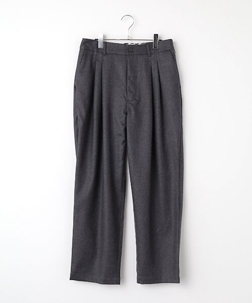 maison de F/メゾンドエフ サキソニーイージーパンツ（PT04254） CHARCOAL ４６